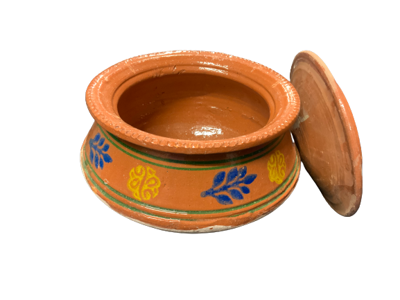 Mastercook Clay Cooking Pot / Handi With Clay Lid Medium - Image 2