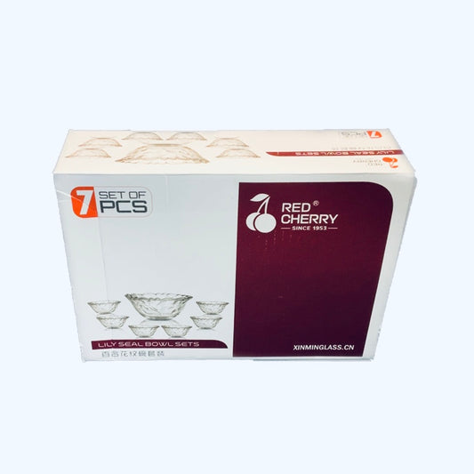 Rose Lily Custard / Fruit Set Set Of 7 - Image 2