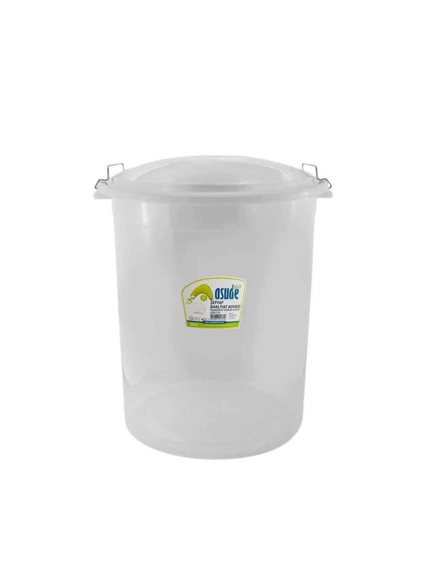 Transparent Lock Bin BIN50 Transparent 50LITRE - Image 1