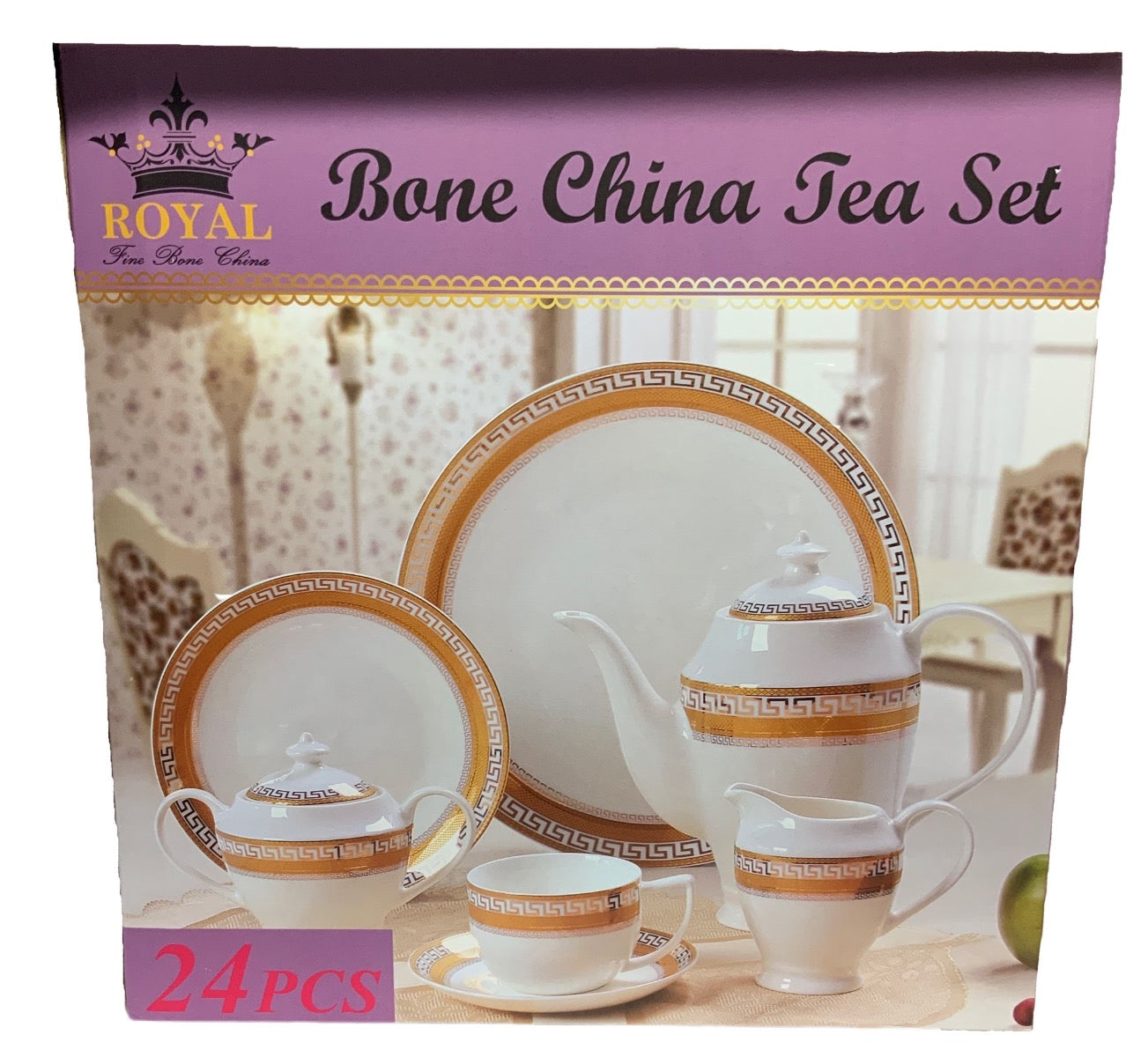 Bone China Tea Set SET24PC Set Of 24 - Image 6