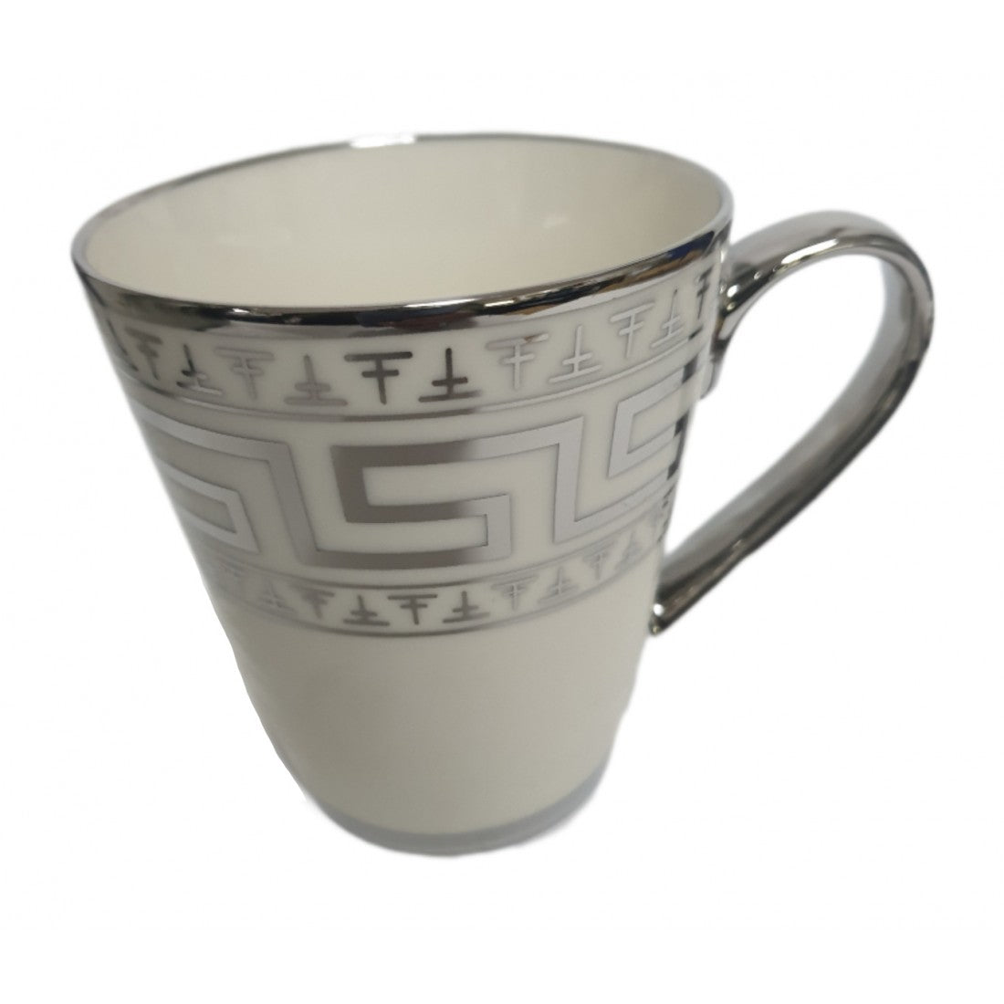 Silver Print Mug Silver - Image 1