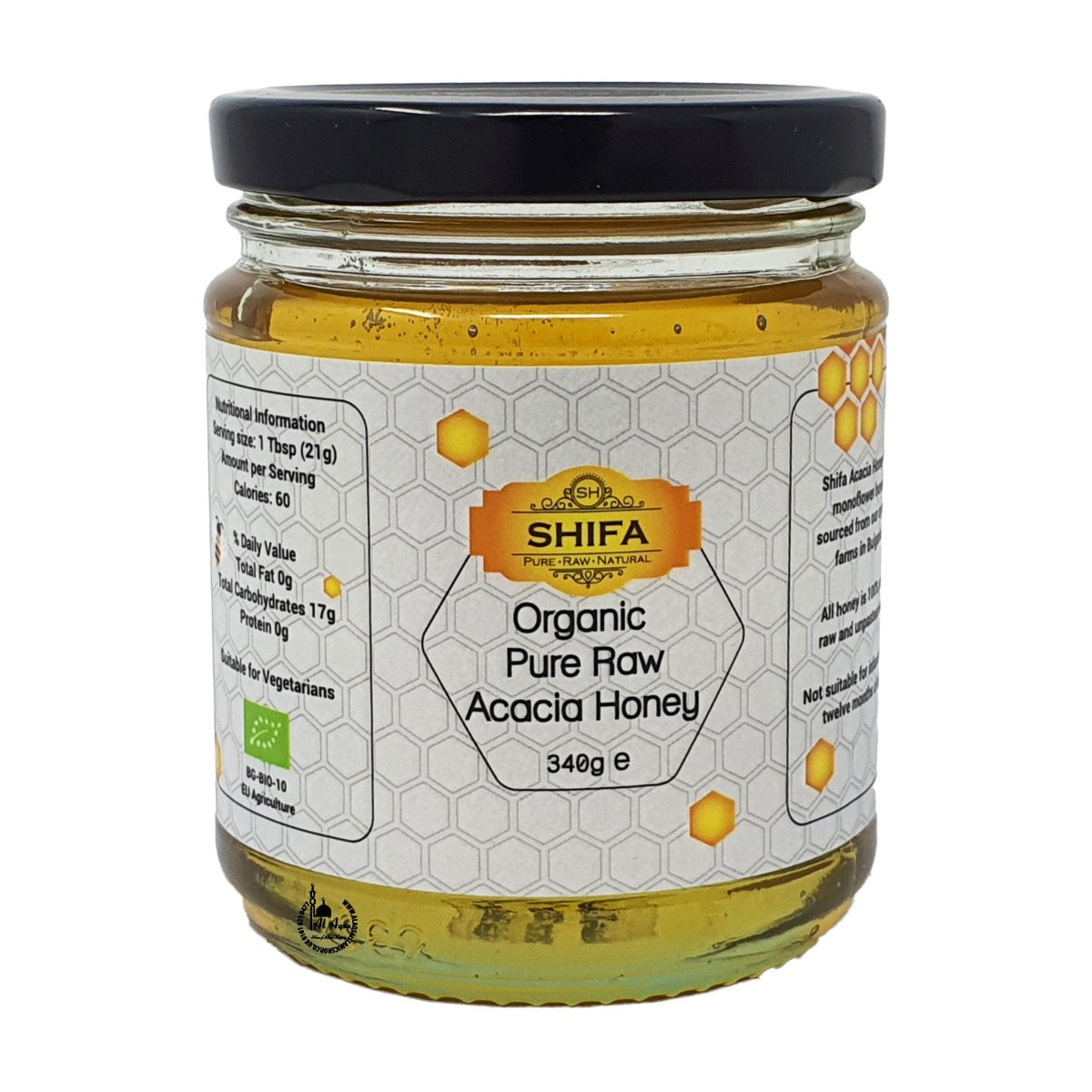 Organic Pure Raw Acacia Honey - Image 1