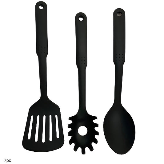 Nylon Cutlery Set With Stand Set Of 7 - Image 2