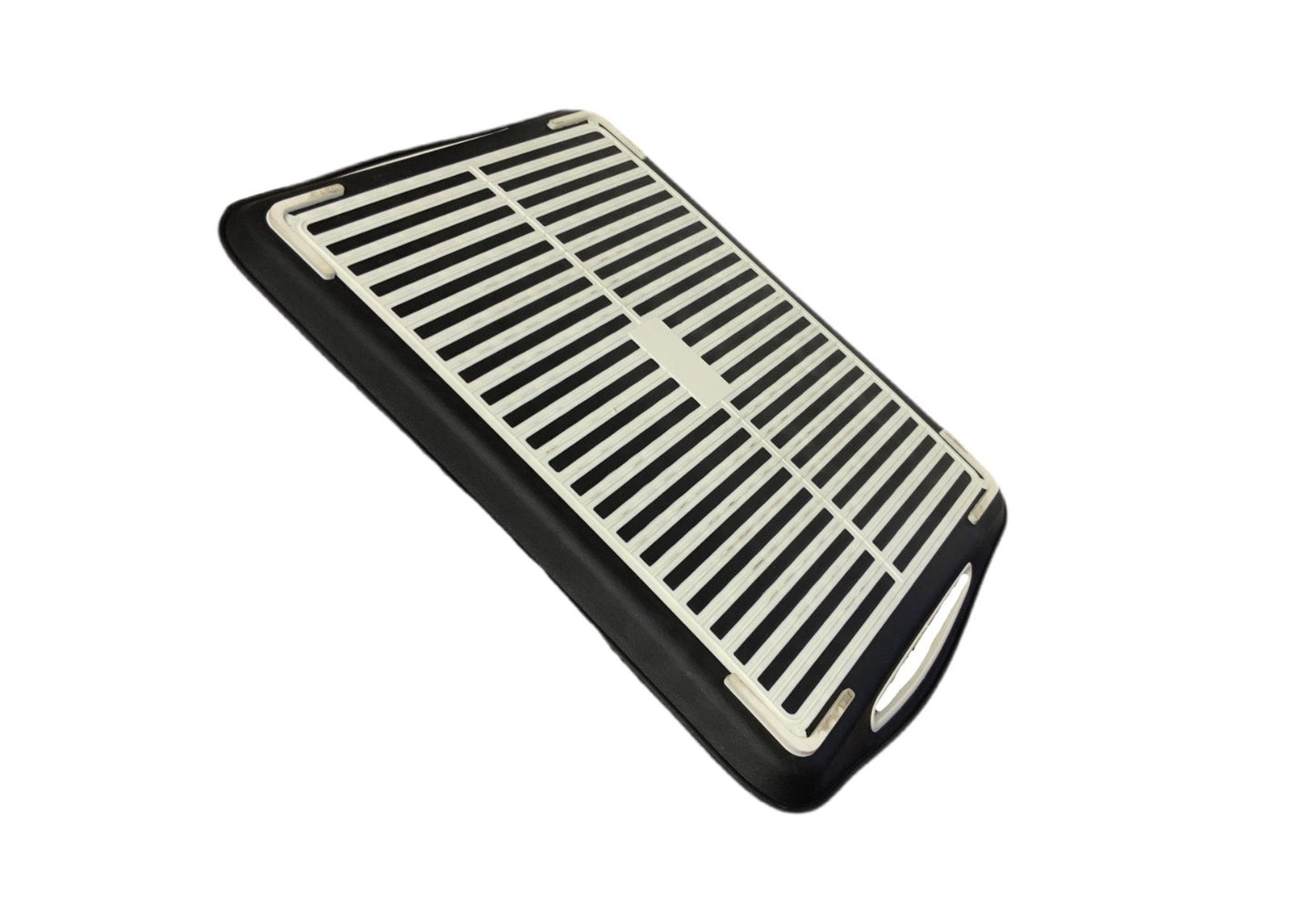 Black Anti Slip Serving Tray Black - Image 3