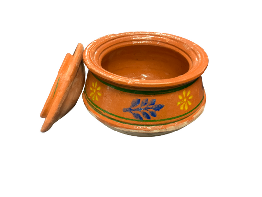 Mastercook Clay Cooking Pot / Handi With Clay Lid Extra Small - Image 2