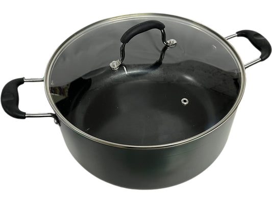 Mastercook Non Stick Hard Anodized Casserole CASSEROLE28CM 28cm - Image 2