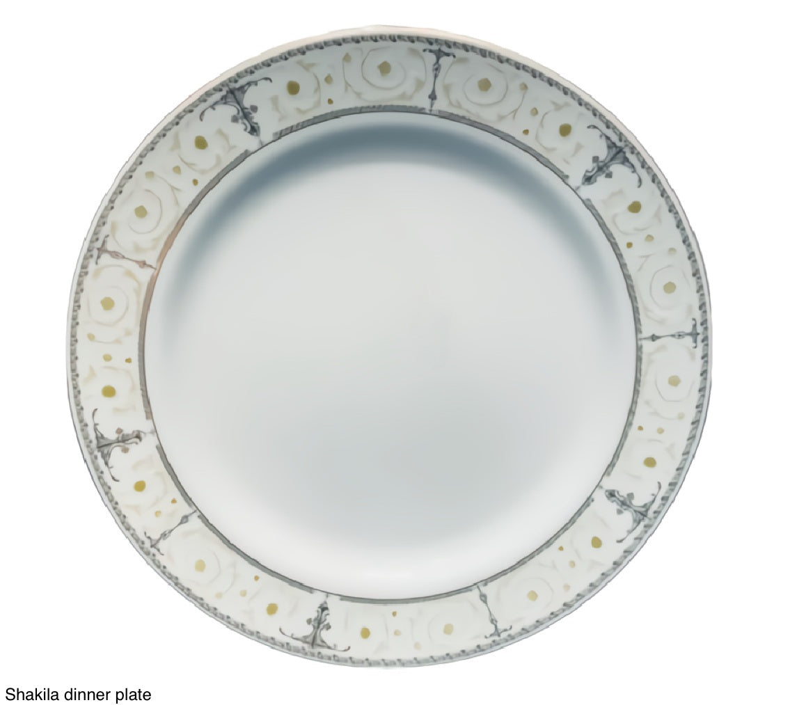 Shakila Round Dinner Plate SHAKILA25CM 25cm - Image 1