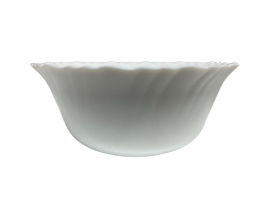 Opal White Plain Round Cereal Bowl PLAIN16CM White 16cm - Image 1