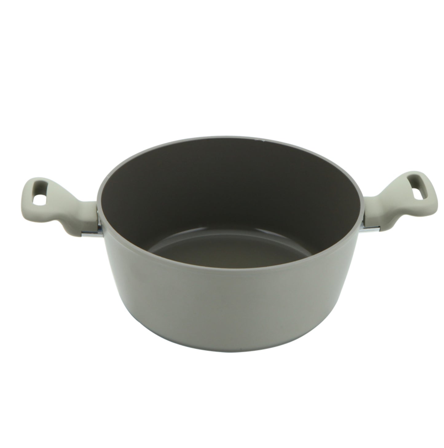 Zoya Stockpot Set With Glass Lid Forged Aluminium Body Ceramic Non Stick Coating Induction Ready - Image 8