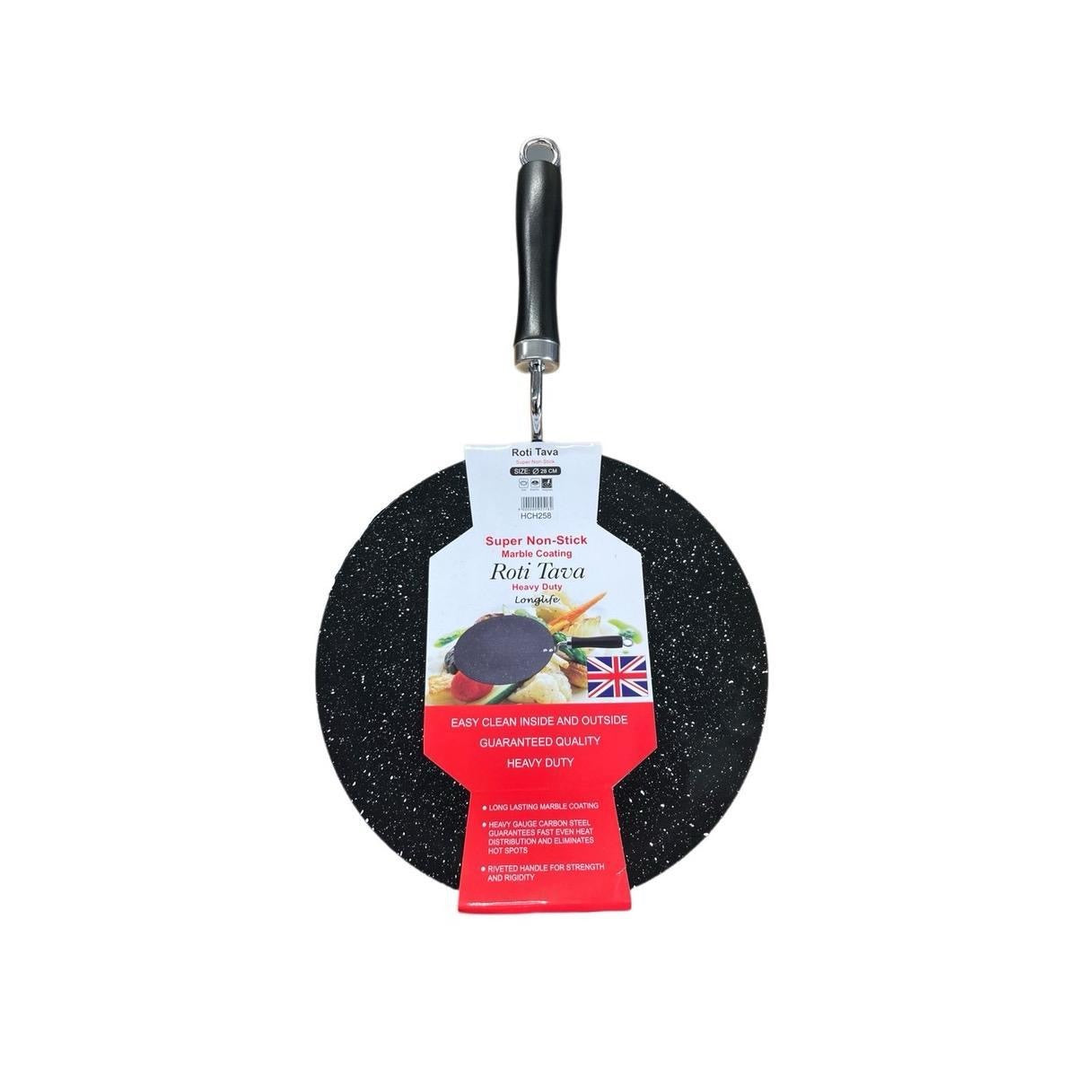 Mastercook Non Stick Tava Plastic Handle HANDLE28CM 28cm - Image 2