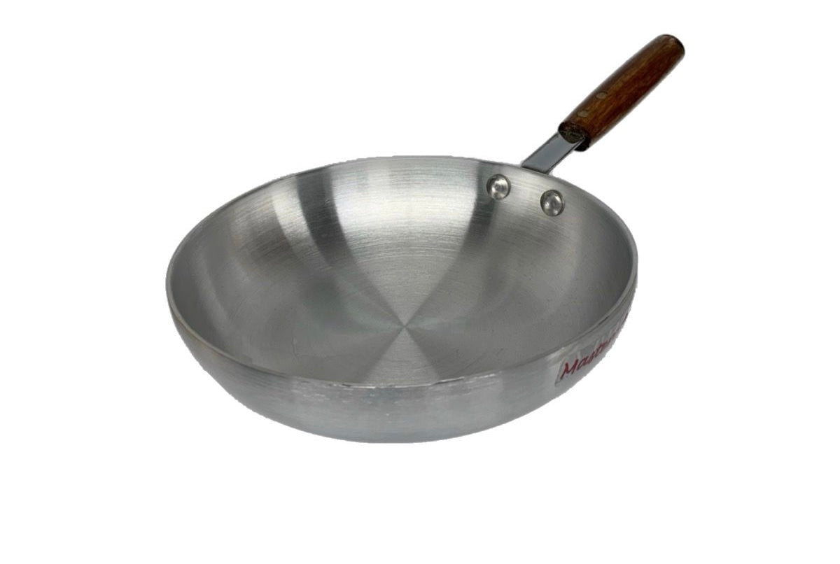 Mastercook Aluminium Fry Pan Wooden Handle HANDLE22CM 22cm - Image 1