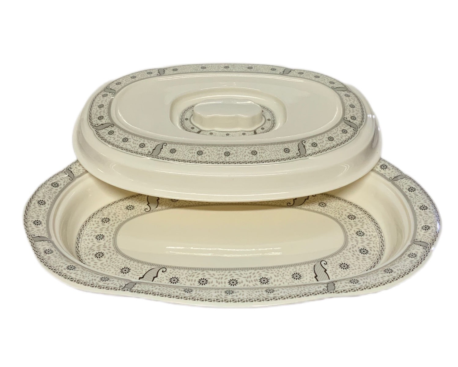 Serving Platter With Lid 15 Inch LID15-INCH - Image 1