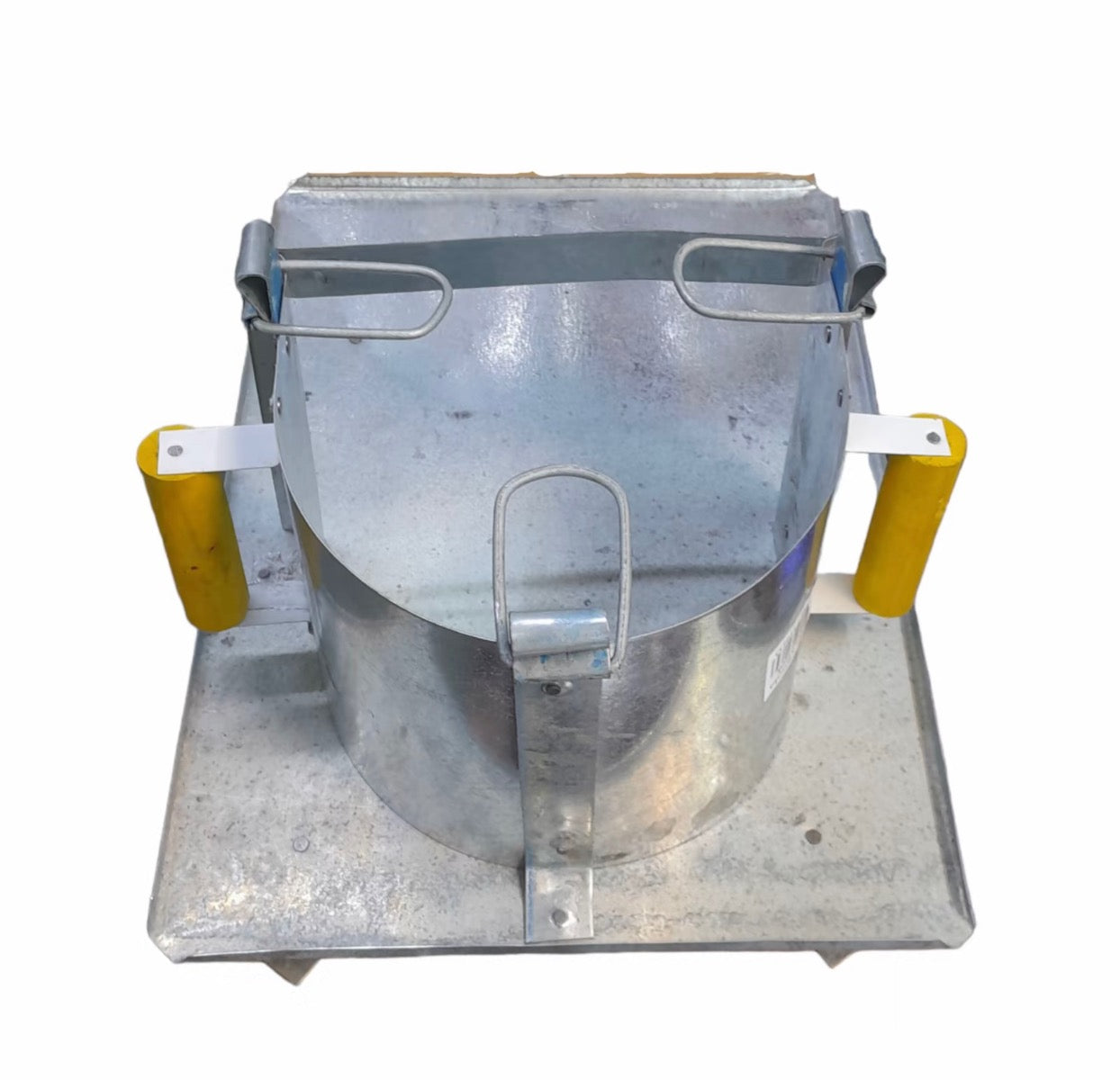 Galvanised Iron Footed /choola /chulla Outdoor Footed Camping Stove - Image 5