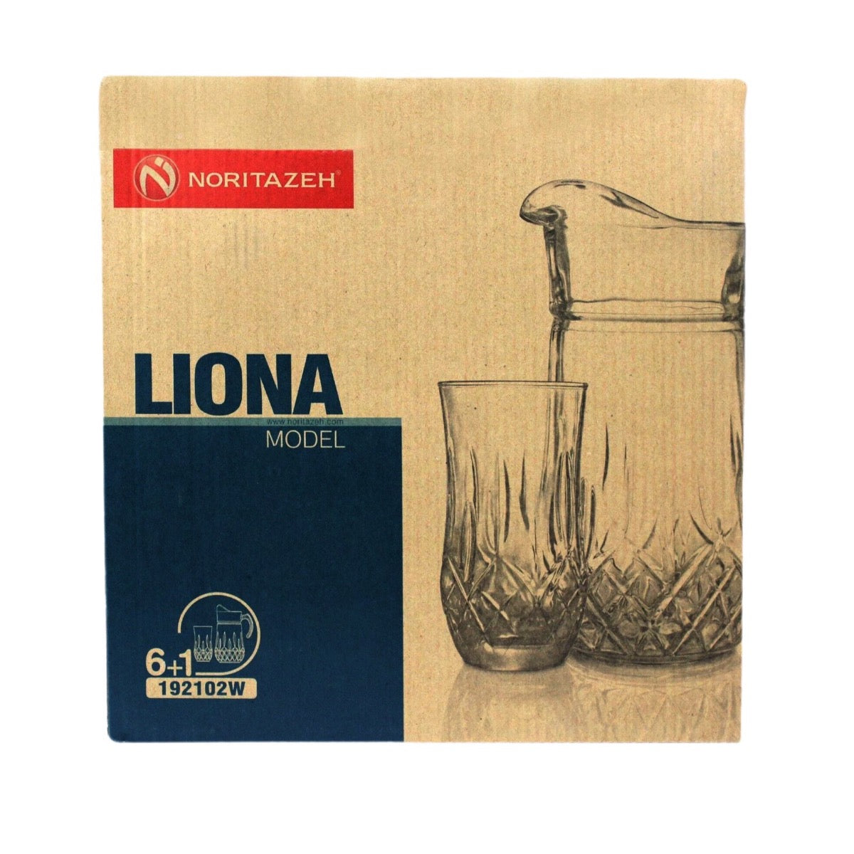 Liona Water Set Set Of 7 - Image 2