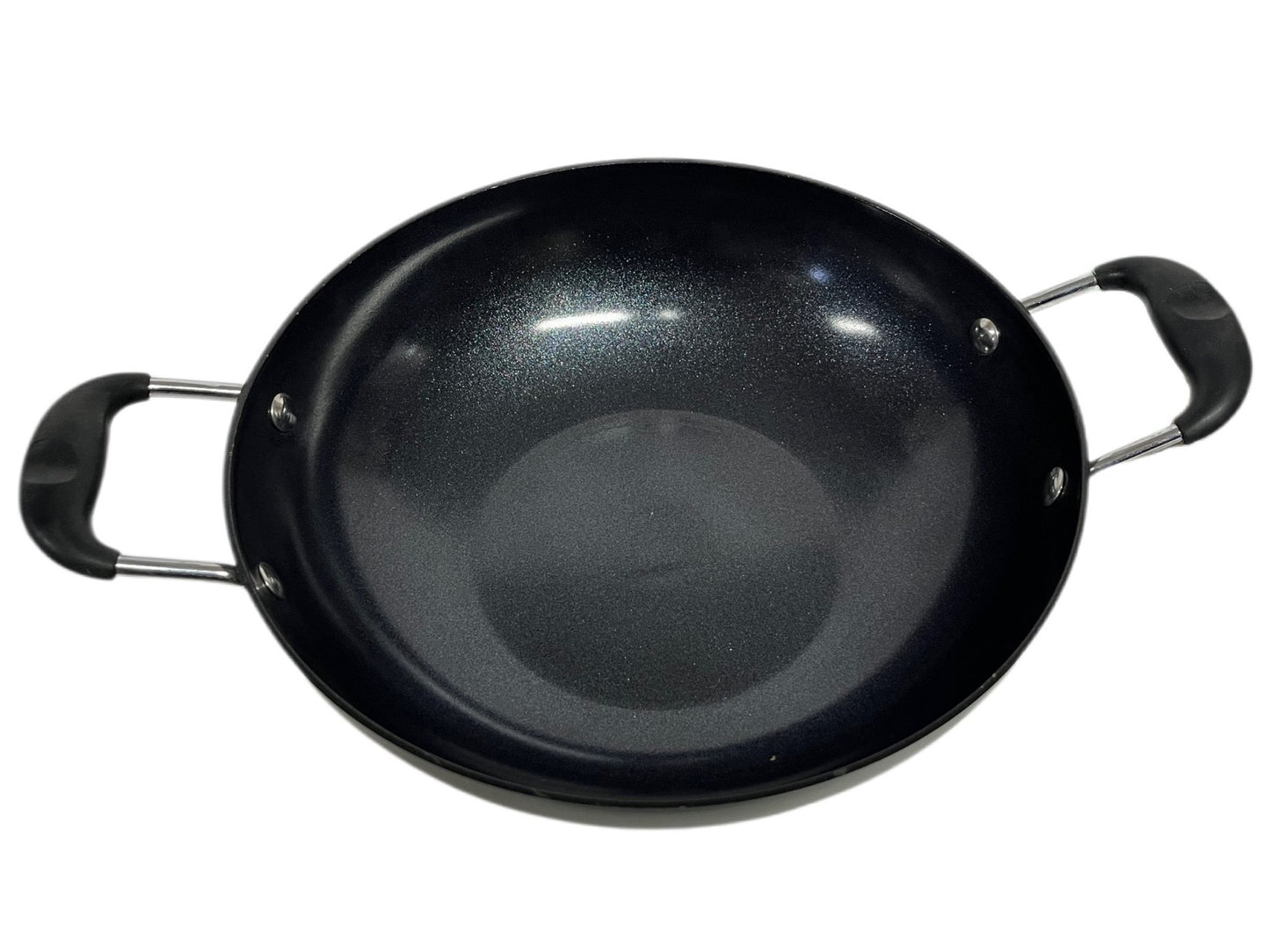 Mastercook Non Stick Hard Anodized Wok / Karai KARAI28CM 28cm - Image 5