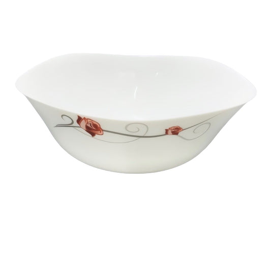 Pars Opal Rose Square Cereal Bowl ROSE16CM 16cm - Image 1