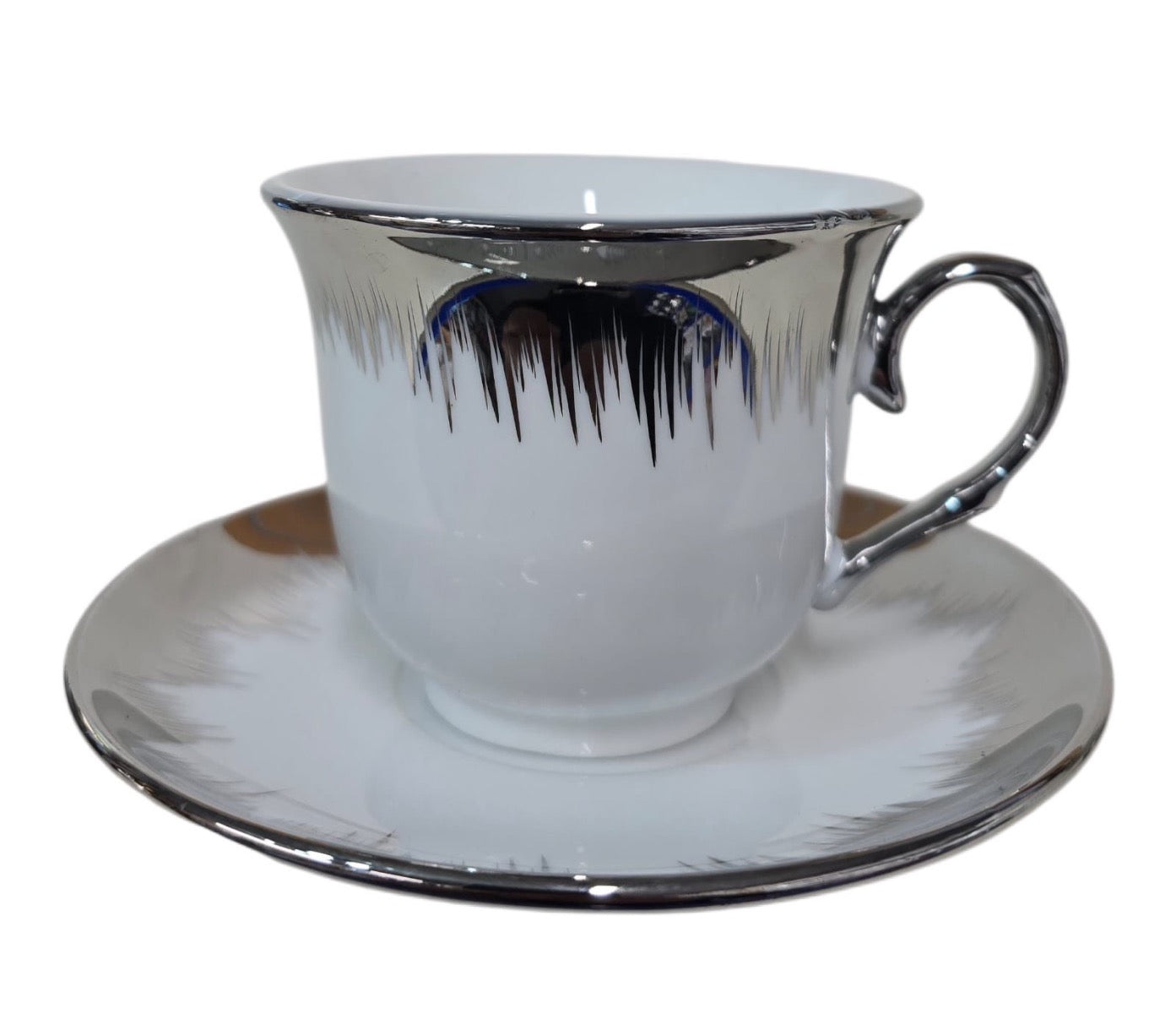 Tea Set Silver Pattern Silver Set Of 12 - Image 3
