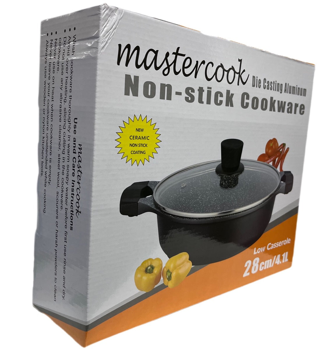 Mastercook Die Cast Shallow Casserole CASSEROLE28CM 28cm - Image 5