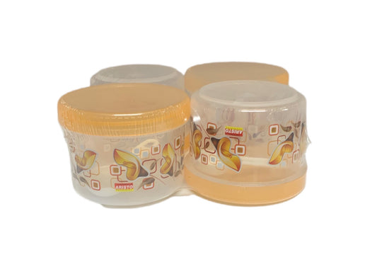 Storewel Container Pack Of 4 Orange Orange - Image 1