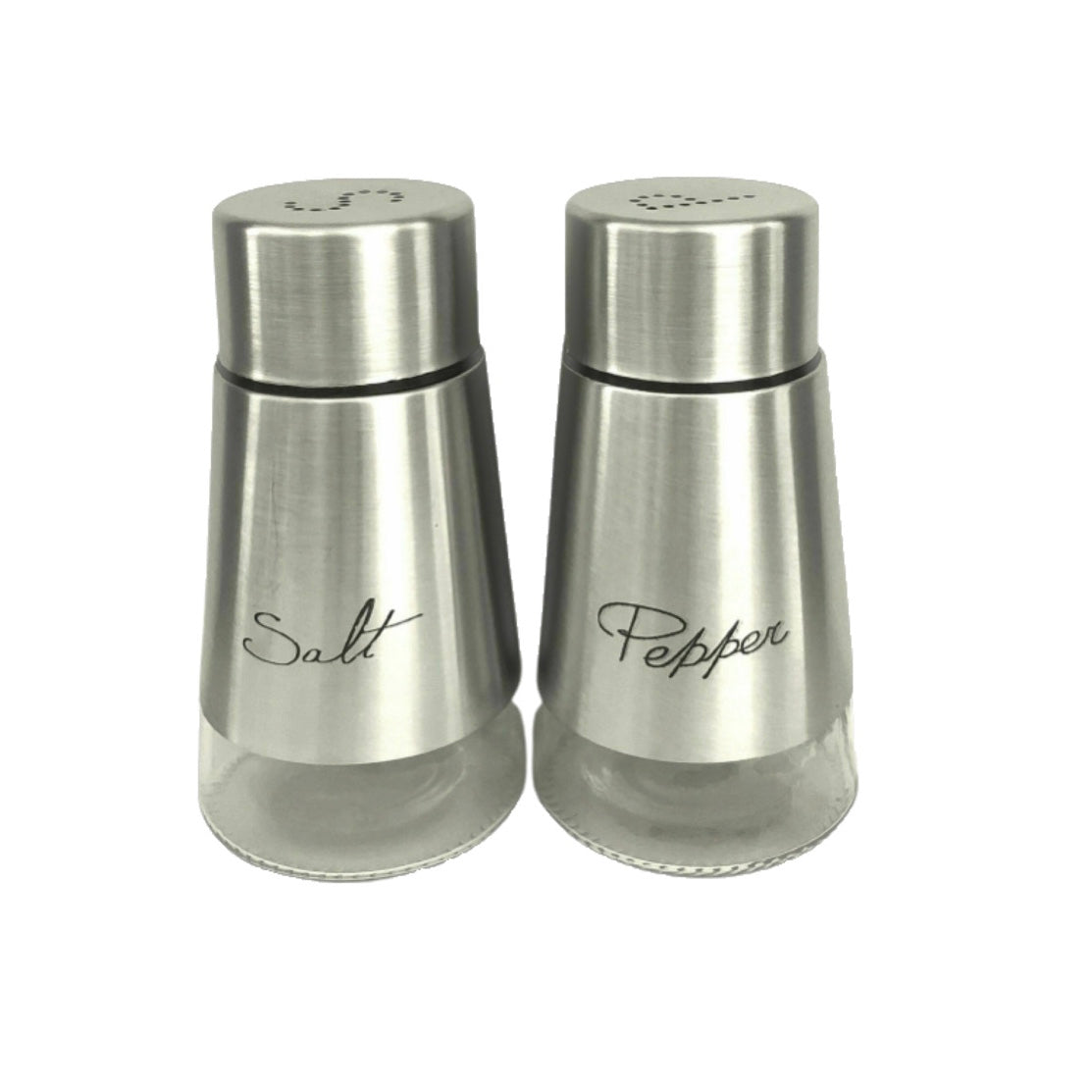 Chrome Salt And Pepper Set - Image 1