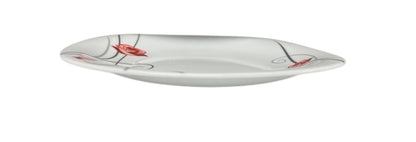 Pars Opal Rose Square Side Plate ROSE19 19.5cm - Image 2