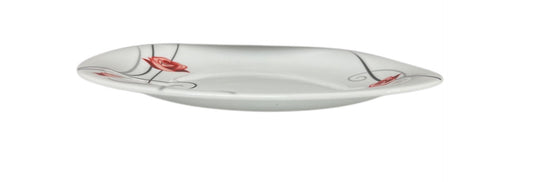 Pars Opal Rose Square Side Plate ROSE19 19.5cm - Image 2