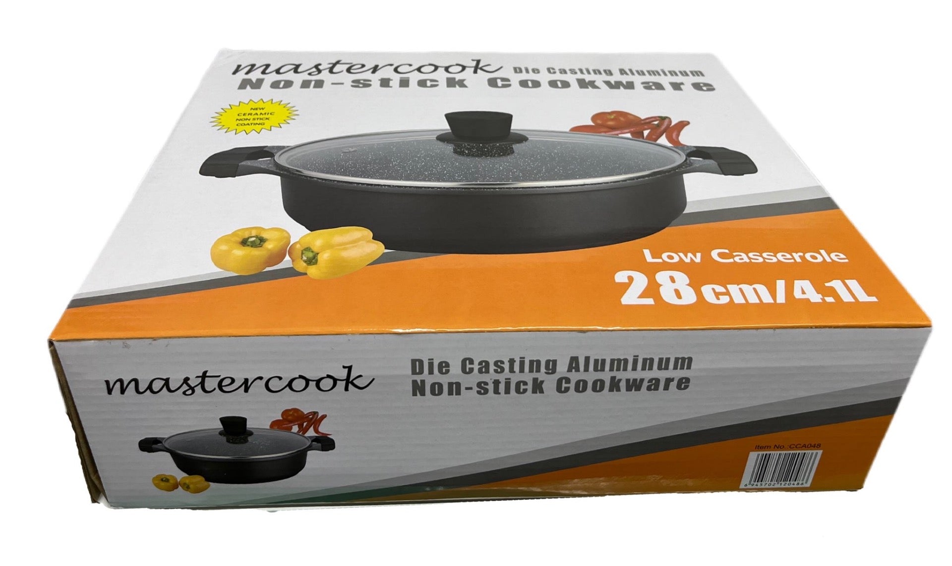 Mastercook Die Cast Shallow Casserole CASSEROLE28CM 28cm - Image 4
