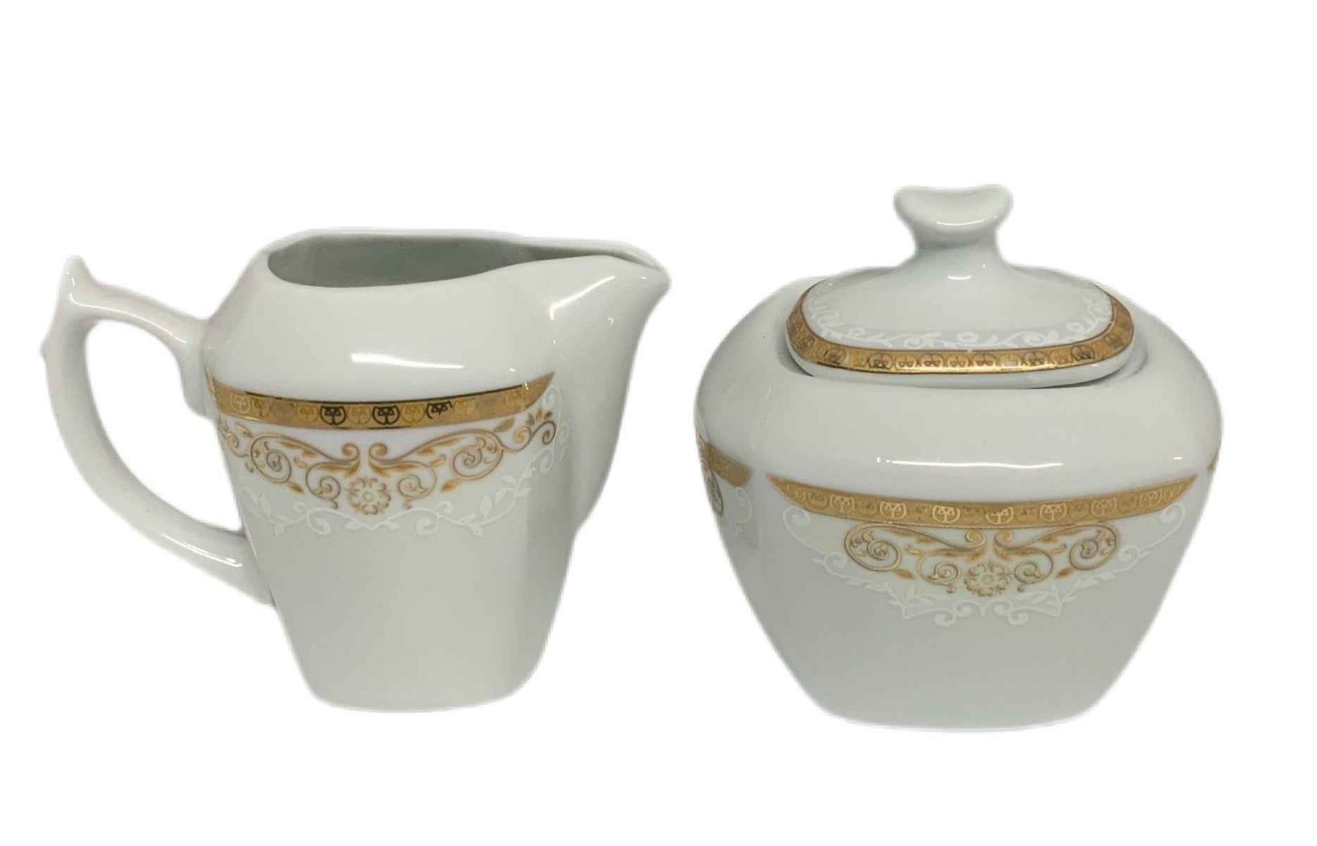 Donya Square Porcelain Tea Set PORCELAIN15PC Set Of 15 - Image 3