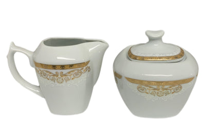 Donya Square Porcelain Tea Set PORCELAIN15PC Set Of 15 - Image 3