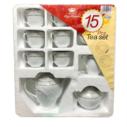 Shakila Porcelain Tea Set PORCELAIN15 Set Of 15 - Image 1