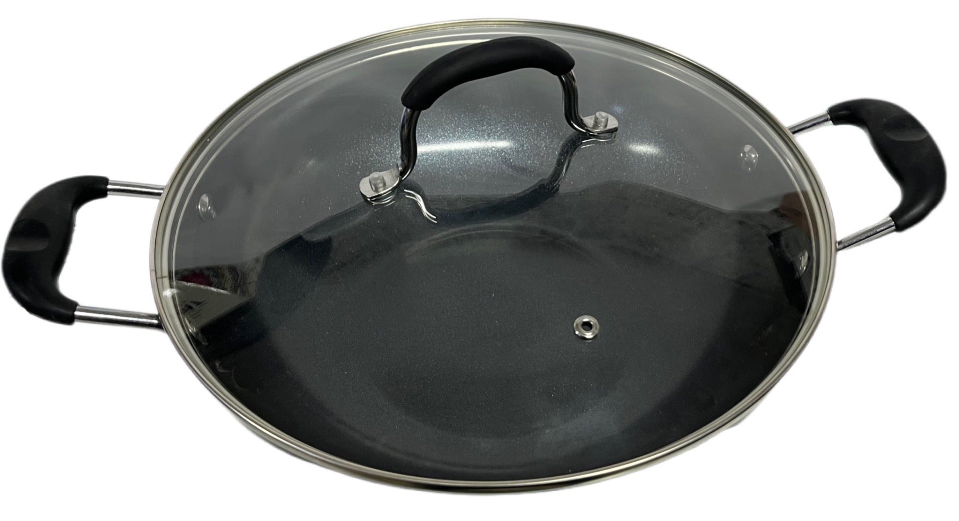 Mastercook Non Stick Hard Anodized Wok / Karai KARAI28CM 28cm - Image 6