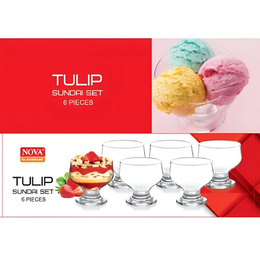 Tulip Ice Cream Cups Pack Of 6 Cream - Image 2