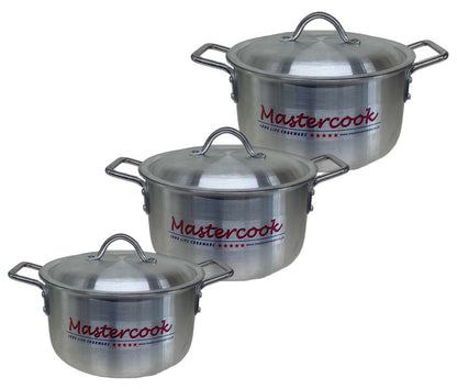 Aluminium Cookware Set 0 2 Metal Handle - Image 1