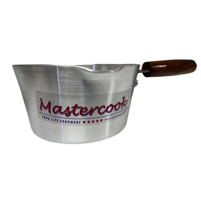 Mastercook Aluminium Milk Pan Wooden Handle HANDLE23CM 23cm - Image 4