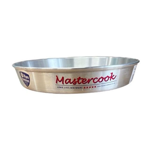 Mastercook Aluminium Pizza Pan / Pizza Tray / Shallow Paraat PARAAT43CM 43cm - Image 1