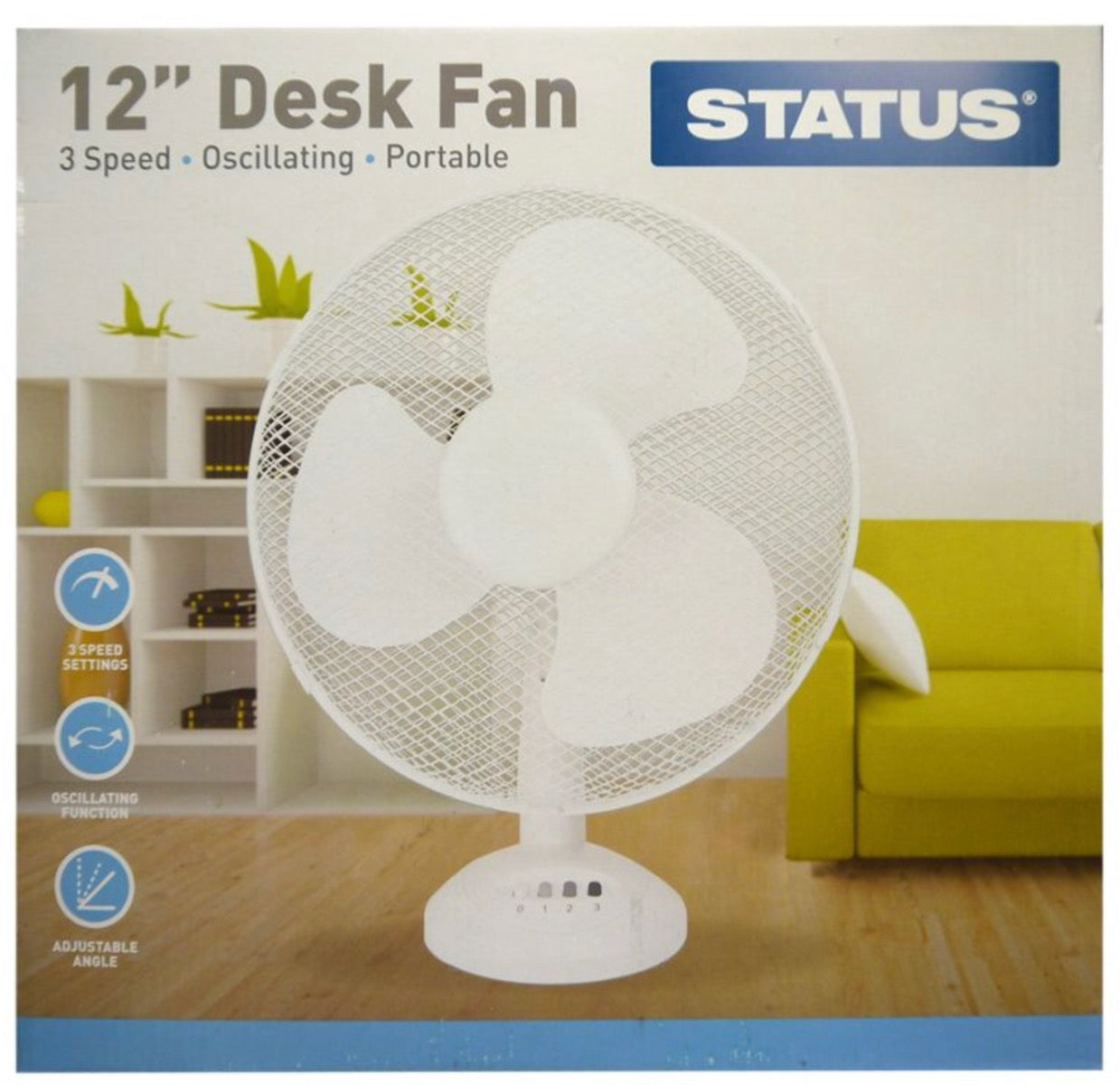 12” Desk Fan - Image 2