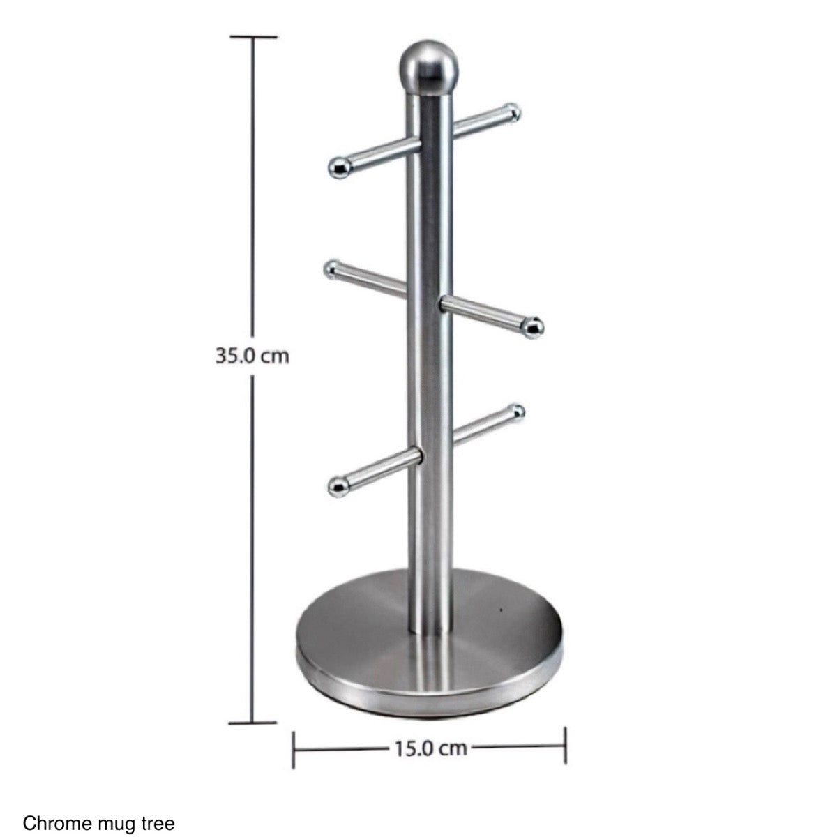 Chrome Mug Tree - Image 1
