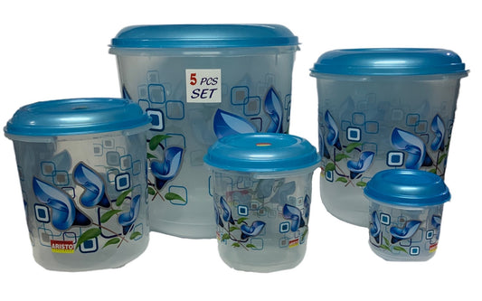 Anchor Round Container Set Of 5 - Image 1