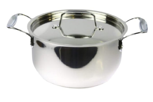 Mastercook Stainless Steel Casserole With Lid 30cm - Image 1