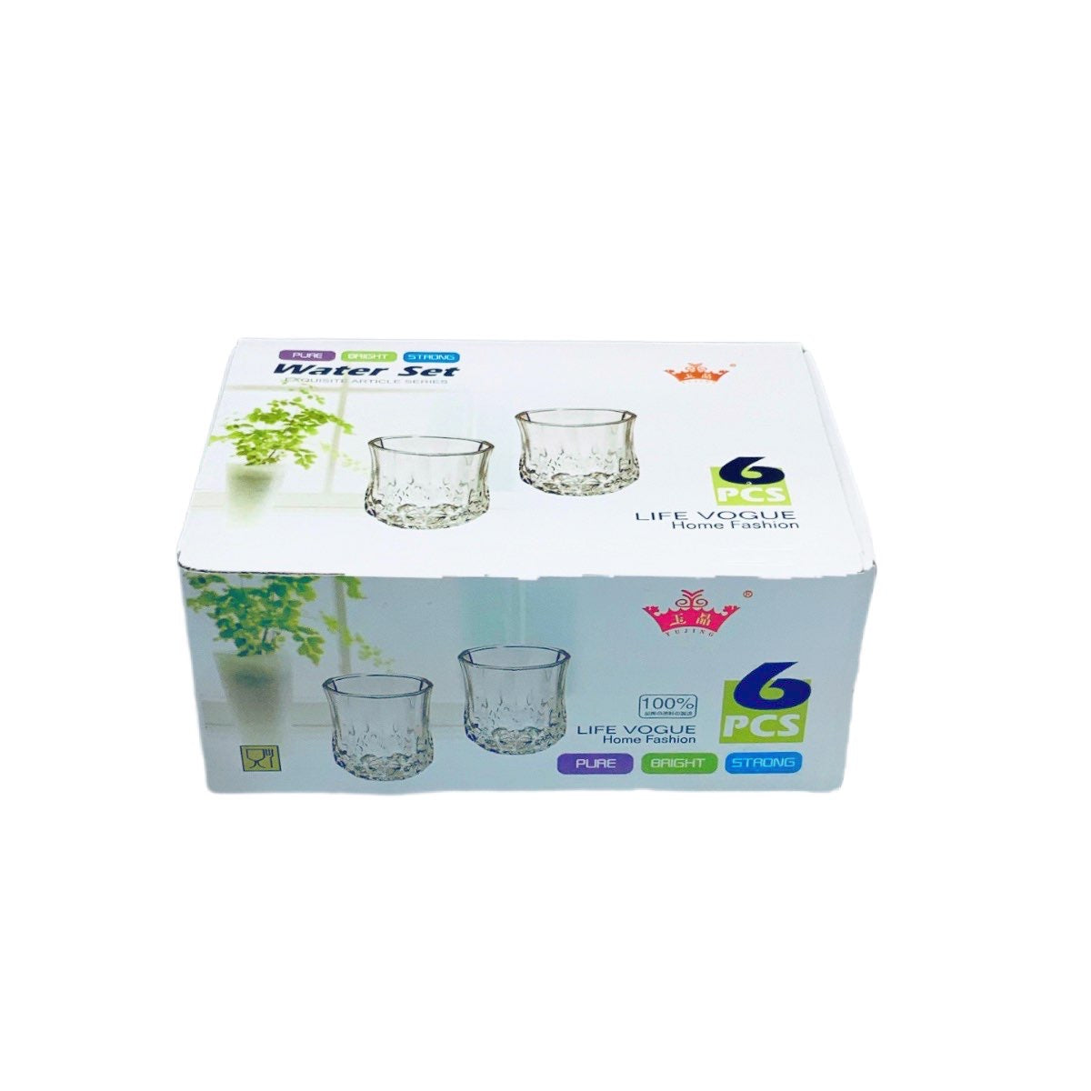 Concorde Shot / Short Glasses Pack Of 6 - Image 1