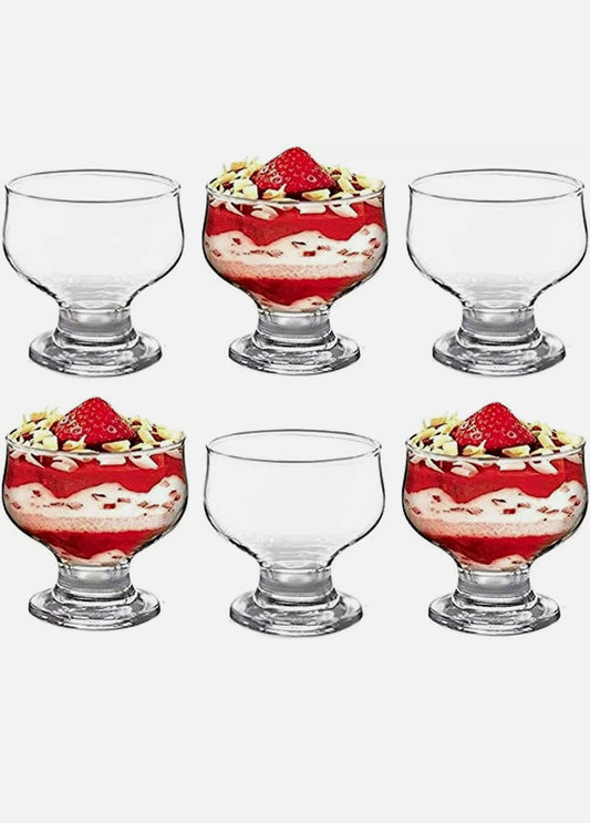 Tulip Ice Cream Cups Pack Of 6 Cream - Image 1