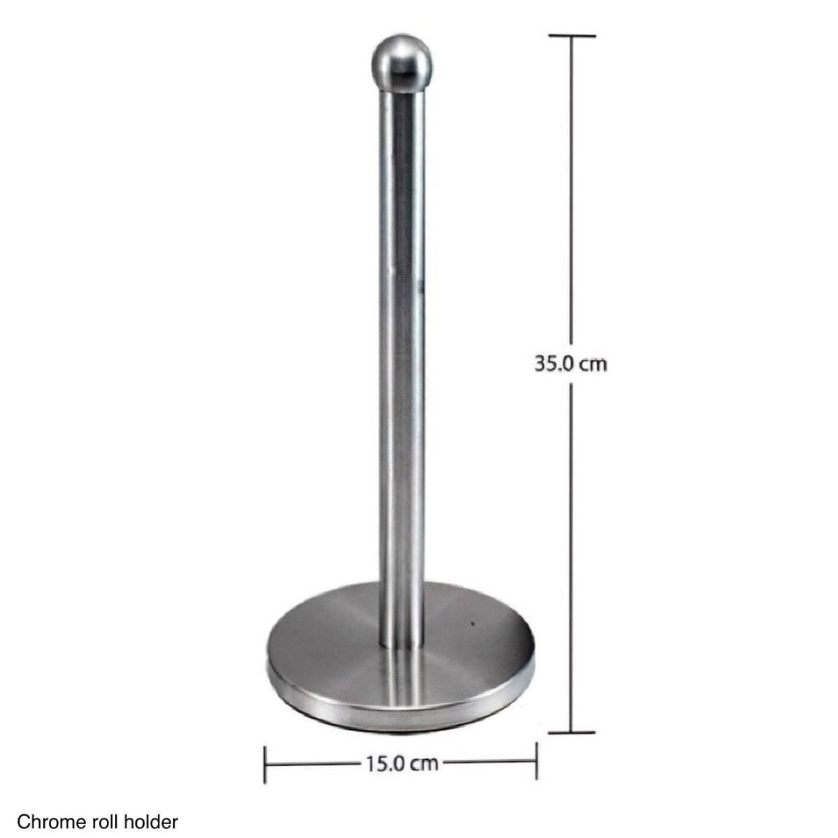 Chrome Kitchen Roll Holder - Image 1