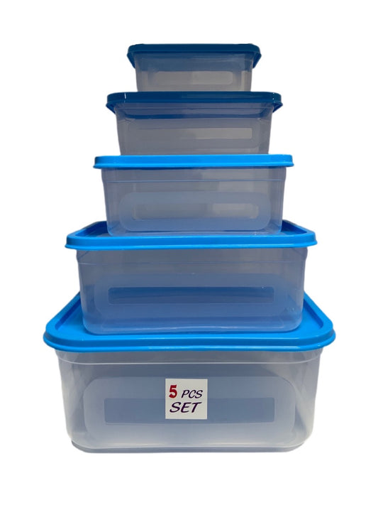 Rectangle Super Container Set Of 5 - Image 1