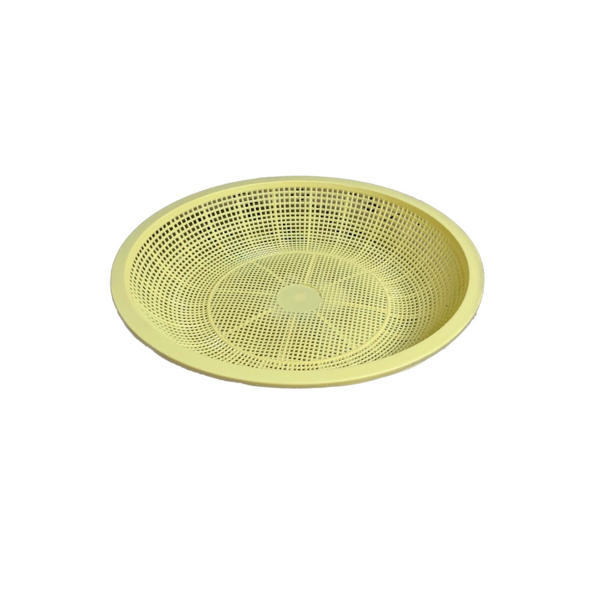 Yellow Plastic Roti Dish / Chabba / Chabla Large Yellow - Image 1