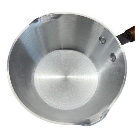 Mastercook Aluminium Milk Pan Wooden Handle HANDLE23CM 23cm - Image 3