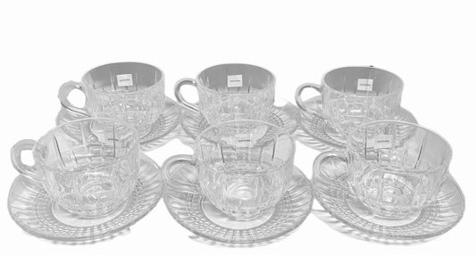 Deli Glassware Tea Set GLASSWARE12PC Set Of 12 - Image 2