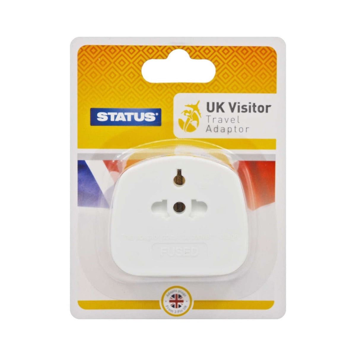 Travel Plug Adaptor , Uk Visitor - Image 1