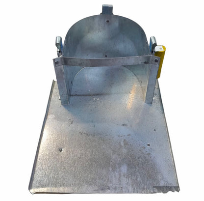 Galvanised Iron Footed /choola /chulla Outdoor Footed Camping Stove - Image 4