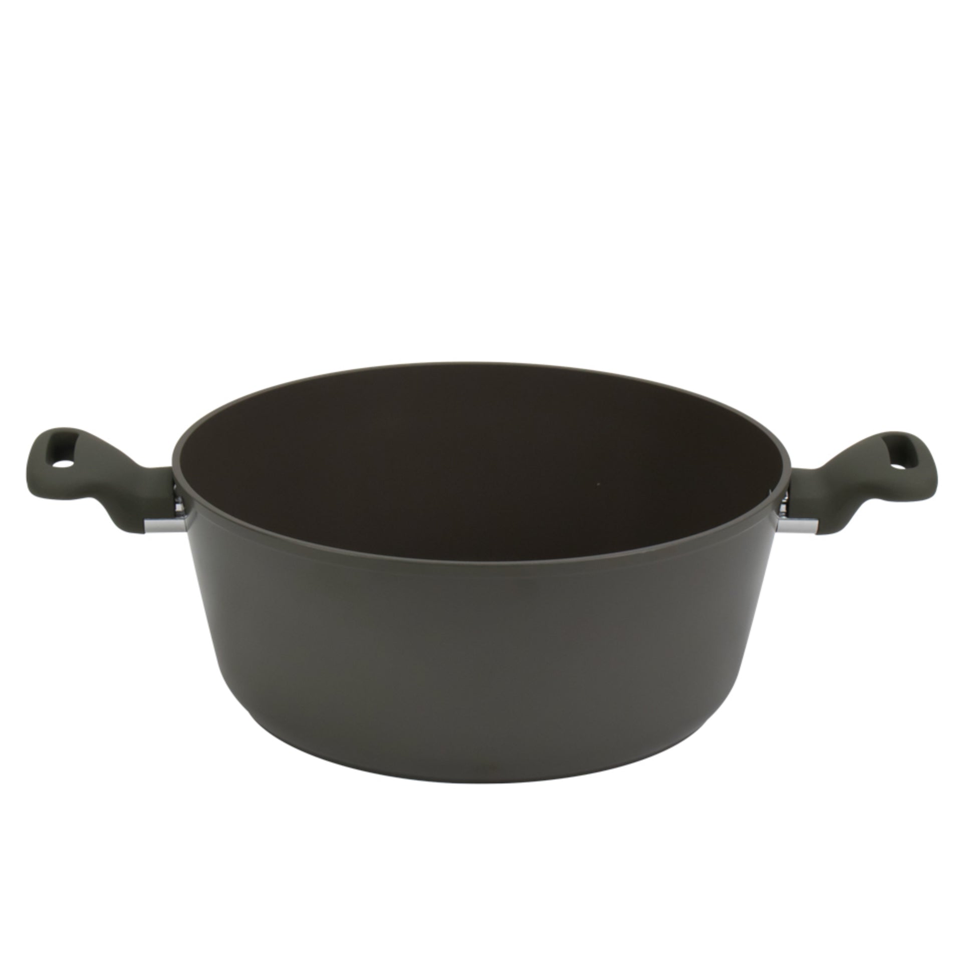 Zoya Stockpot Set With Glass Lid Forged Aluminium Body Ceramic Non Stick Coating Induction Ready - Image 9