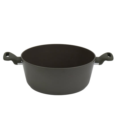 Zoya Stockpot Set With Glass Lid Forged Aluminium Body Ceramic Non Stick Coating Induction Ready - Image 9